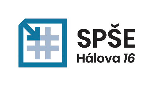 SPŠE Hálova Logo